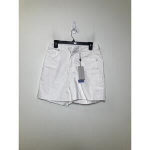 NWT Mint Velvet White Cut Off Shorts Sz 6